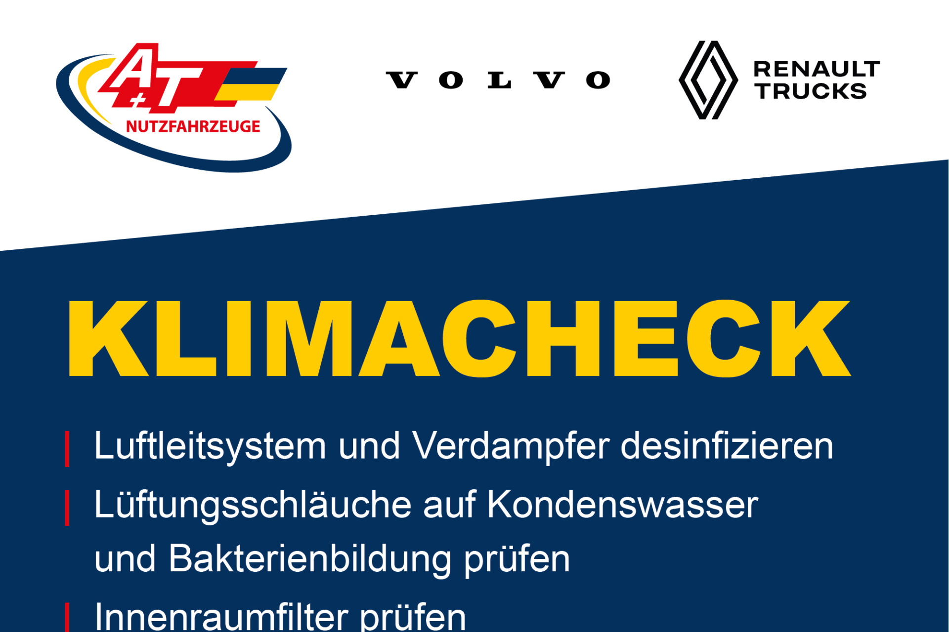 Werkstattaktion Klimacheck ab 01.02.-31.05.2024